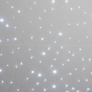 White Starcloth 6m x 3m