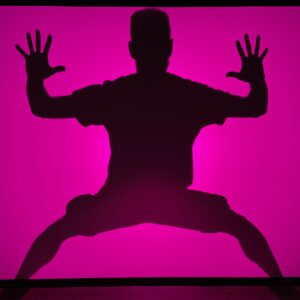 Interactive Silhouette Wall