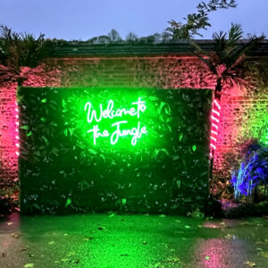 Neon Jungle Photo Op