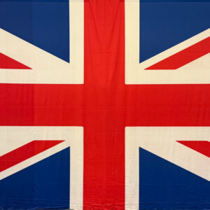 Union Jack Fabric Backdrop