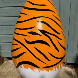 Large Tiger Print Egg